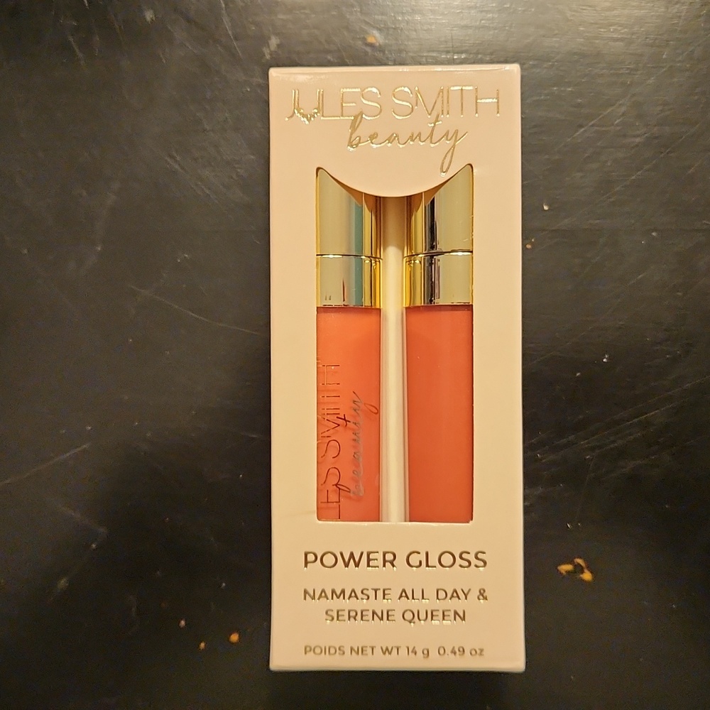 $12 Power Gloss Duo Namaste All Day & Serene Queen Jules Smith beauty